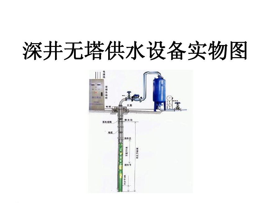 龙泉市井泵无塔式供水设备